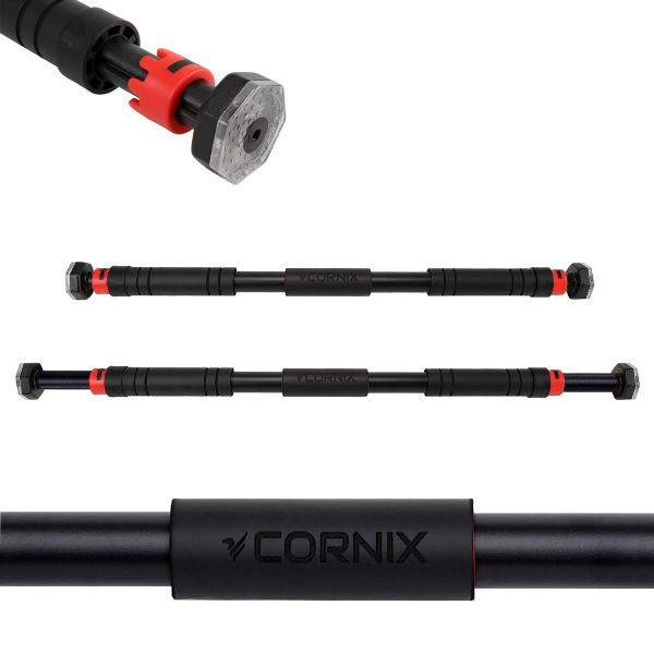 Домашній розсувний турнік в двері CORNIX 90-130 см XR-0170